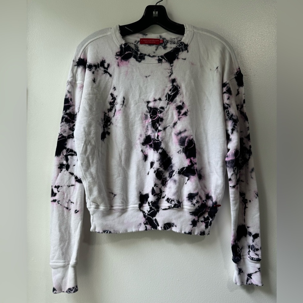 N: Philanthropy Tie Dye Crew Neck Sweatshirt Size S